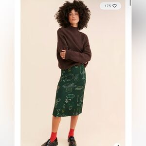Lisa Says Gah Lauren Midi Skirt